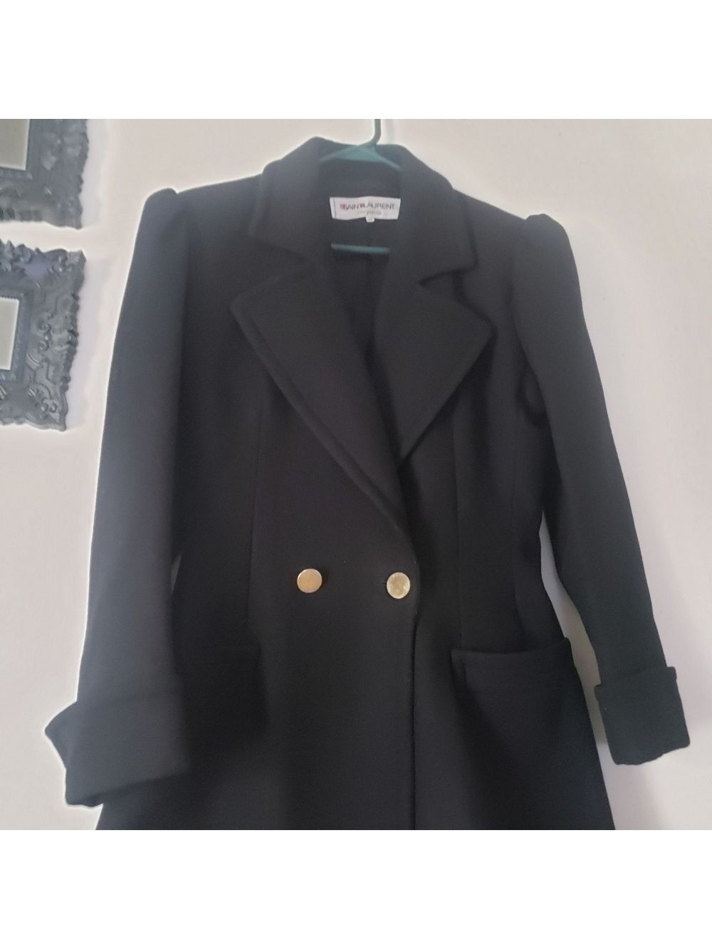 HP Vintage Saint Laurent Wool Jacket - Picture 11 of 15